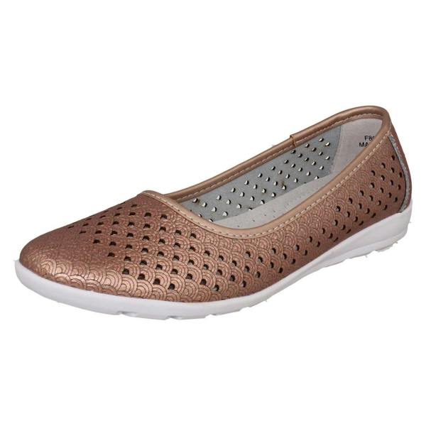 Eaze Ladies Eaze Flat Casual Ballerinas F80505