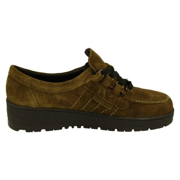 Van Dal Ladies Vandal Lace Up Casual Shoes Pepper