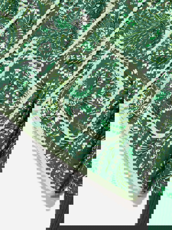 Etro Girls Floral Paisley Jacket in Green