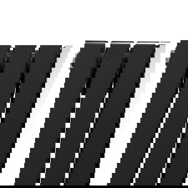 Monstershop Flat Mirror Radiator - 1800mm x 425mm - Black