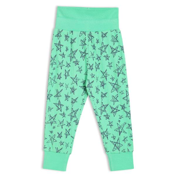 Mini Cuddles Baby Boys 3pk Printed & Solid Joggers, Multicolour