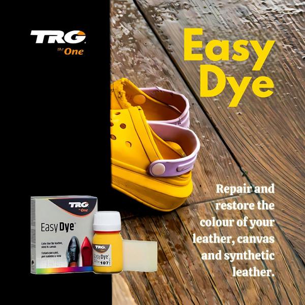 TRG Easy Dye Shoe Paint for Leather Colour Change and Covering Scuffs 25ml