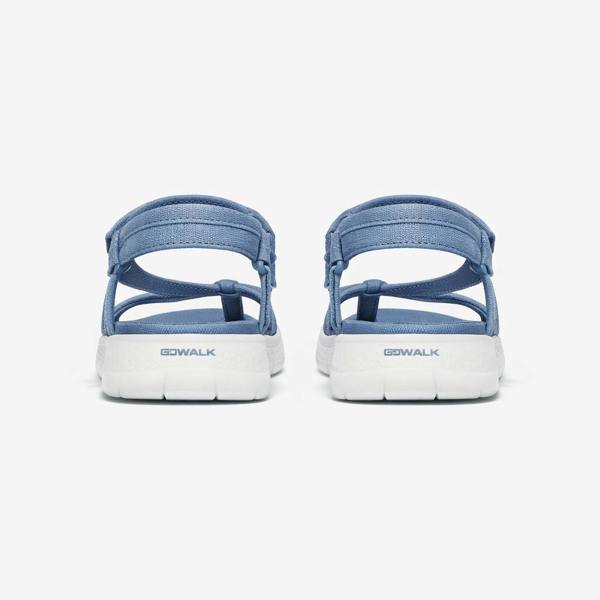 Skechers 141451/BLU Ankle Strap Sandals Sandals   in  Blue