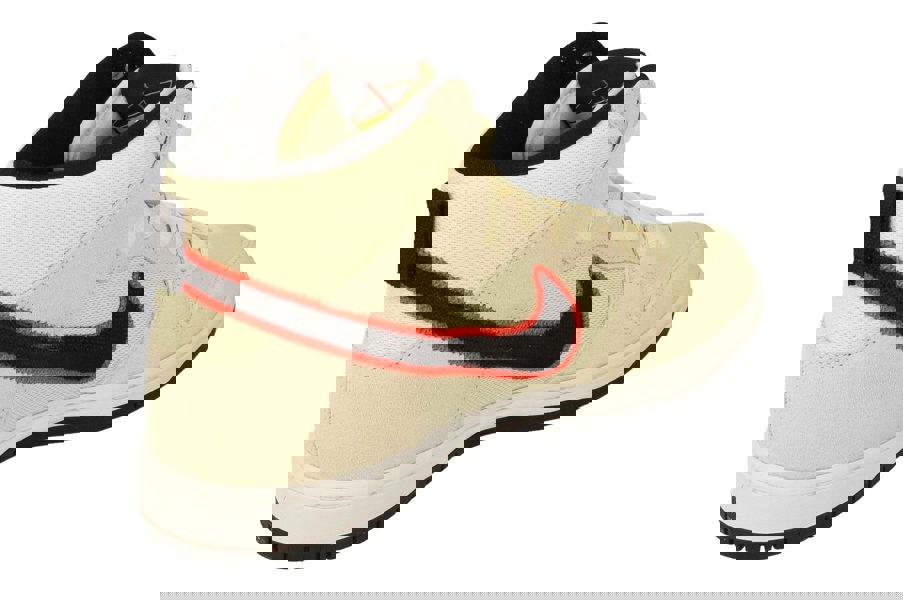 Nike Sb Dunk High Pro PRM Mens Trainers Do9394  100 - Coconut Milk Black Team Orange 100 - Photo 2