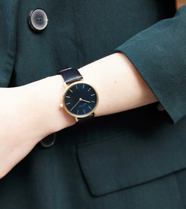 Votch Gold & Black with Black Watch | Petite