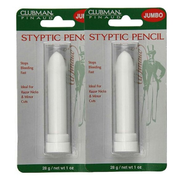 Clubman Pinaud Styptic Pencil 28g x 2 Duo Pack