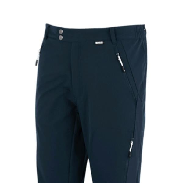 Regatta Mens Mountain Walking Trousers - Navy/Navy