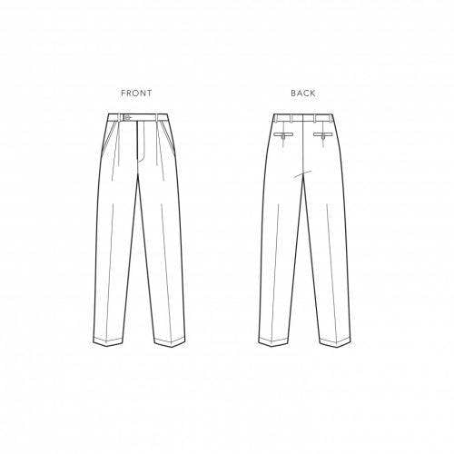 Simplicity Sewing Pattern 9043, Trousers for Men, AA (34-36-38-40-42) - Intermediate