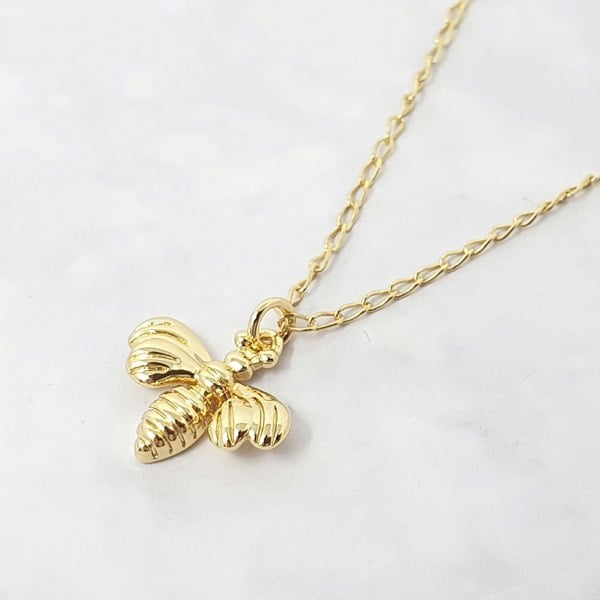 Insect Bug Bee Mini Animal Pendant Charm Necklace