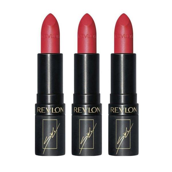 Revlon 3 x Revlon Super Lustrous The Luscious Mattes Lipstick - 026  The Sofia Red