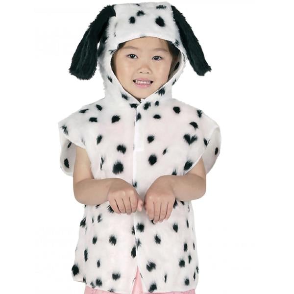 Bristol Novelty Childrens/Kids Dalmatian Tabard - White/Black - 
