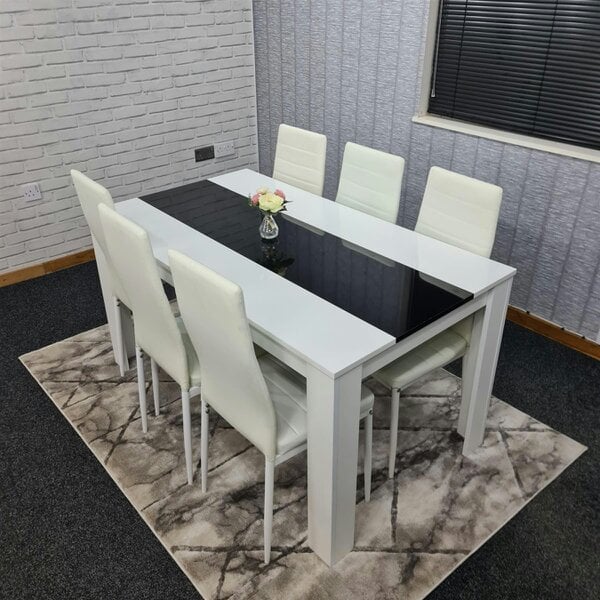 Kosy Koala Dining Table Set with 6 Chairs Dining Room and Kitchen table set of 6