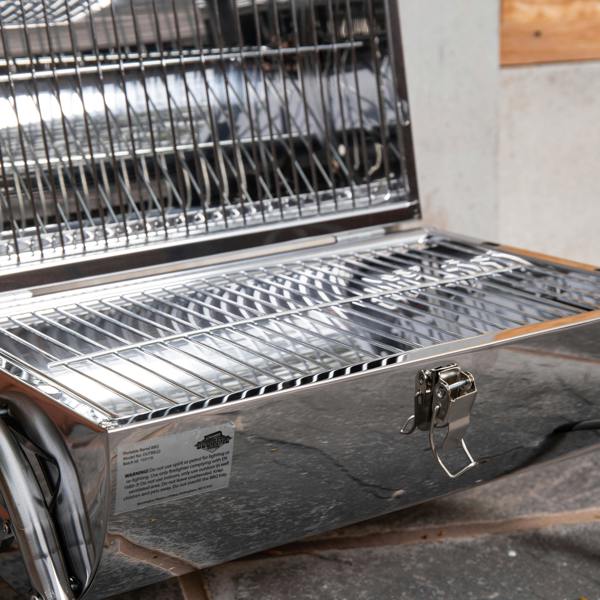 Samuel Alexander Portable Barrel Style Charcoal Camping Barbecue / BBQ
