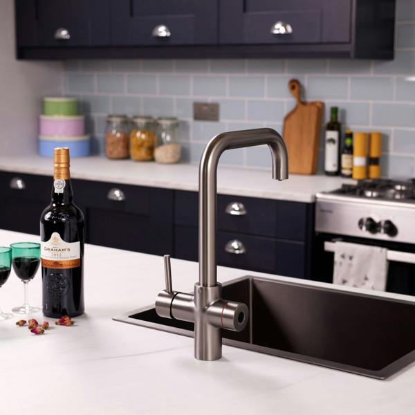 Impromta 4 in 1 Biometric Boiling Water Tap | Gun Metal Finish