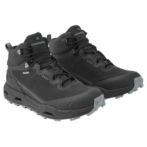 Craghoppers Unisex Adult Walking Boots - Black/Cloud Grey - 