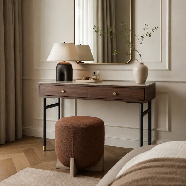 Willow Dressing Table - Timber Tobacco