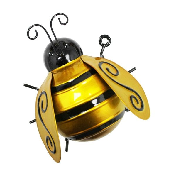 EDH Door Hardware Large Metal Bumblebee Wall Art