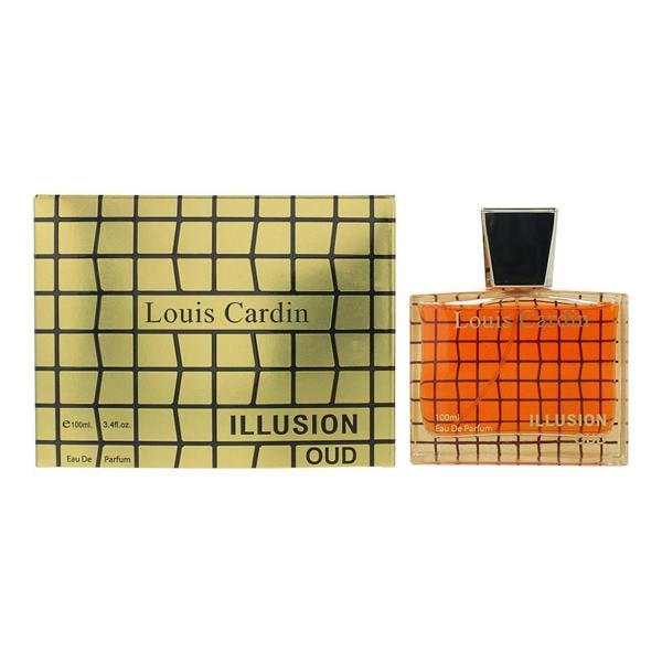 Louis Cardin Illusion Oud Eau de Parfum 100ml Spray for Him