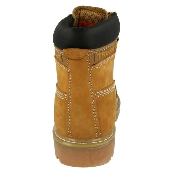 Truka Unisex Truka Lace Up Steel Toe Cap Boots WL02