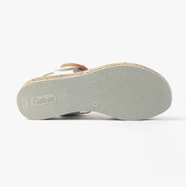 Gabor ANDRE Womens Sandals Creamy White