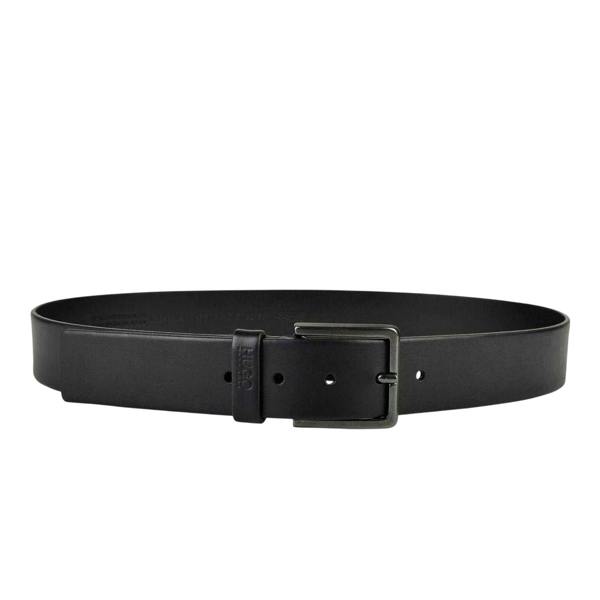 Hugo Mens Gionio Leather Everyday Belt - Black - 
