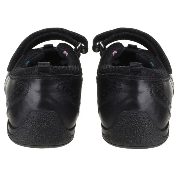 Hush Puppies Cindy Senior Leather Girls's Black Shoes