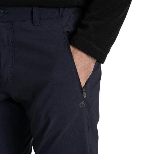 Craghoppers Mens Expert Kiwi Pro Stretch Hiking Trousers - Dark Navy