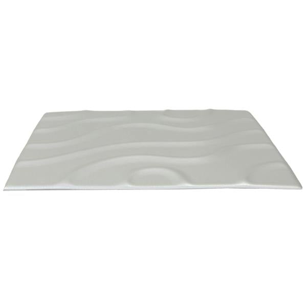 Wallsupply Ultralight Flow Line 3D XPS Wall Panel Tiles White - 8 pack, 2m2