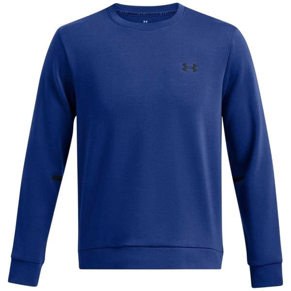 Under Armour Mens Fleece Regular Sweatshirt - Tech Blue/Black - 