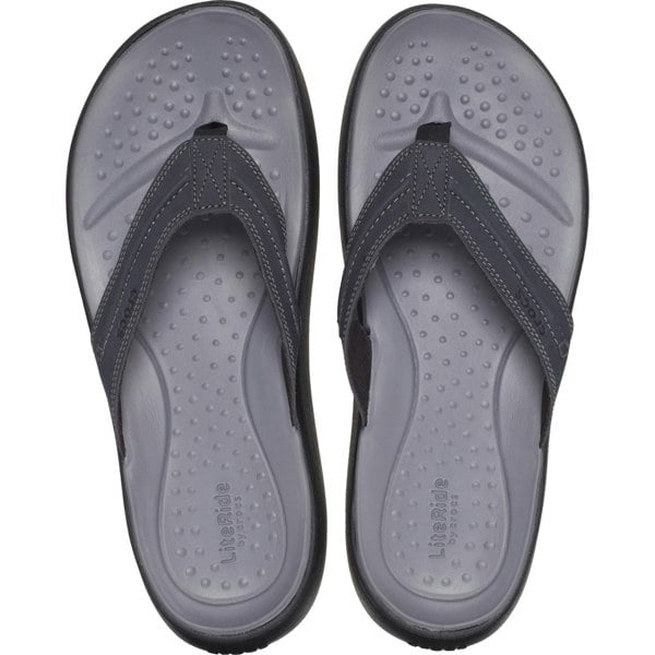Crocs Yukon Vista II Polyurethane Men's Black Flip Flops