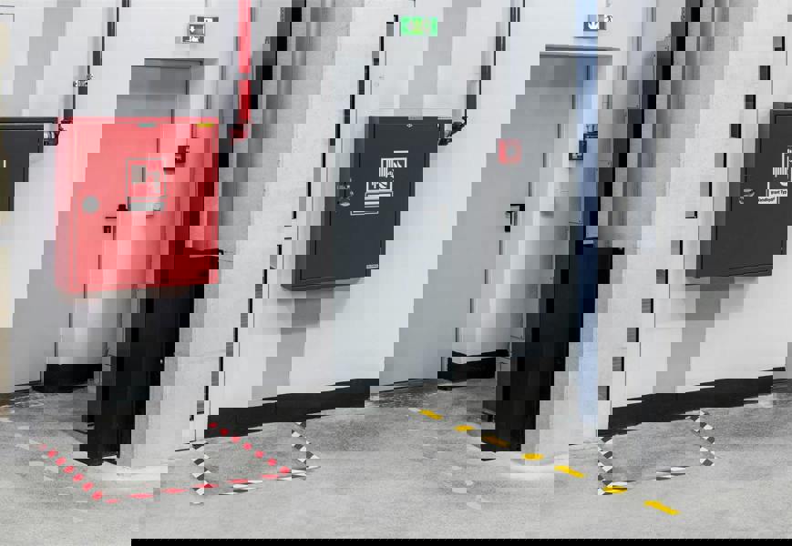 Durable Heavy Duty Adhesive Floor Marking Arrow Shape | 10 Pack | Yellow