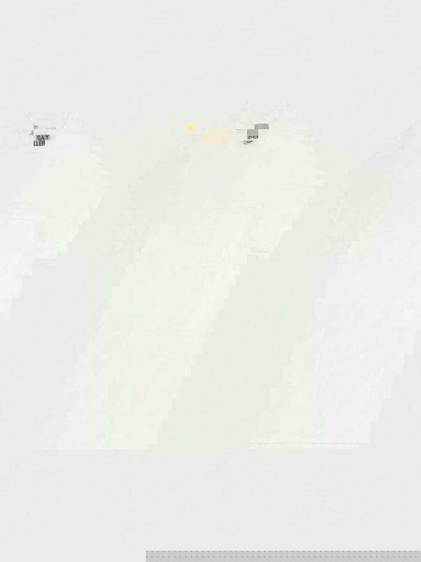 Gallery Dept. Plain Vintage Pocket Tee White