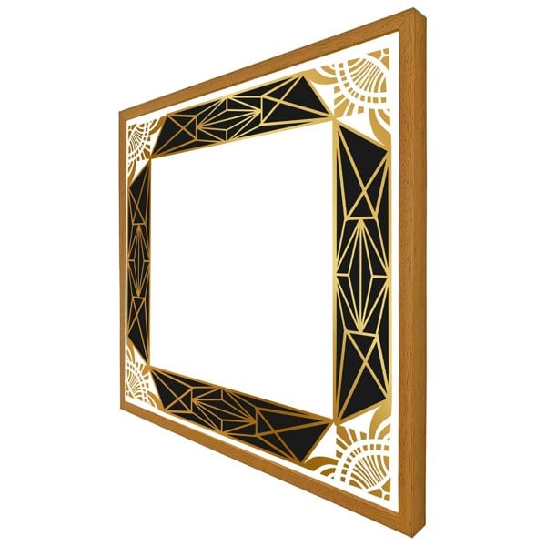 Benjamin Tate Design Art deco border (picture Frame)