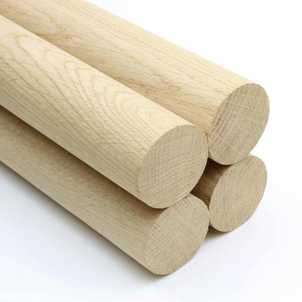 350mm Long  Premium Quality European Oak Dowel