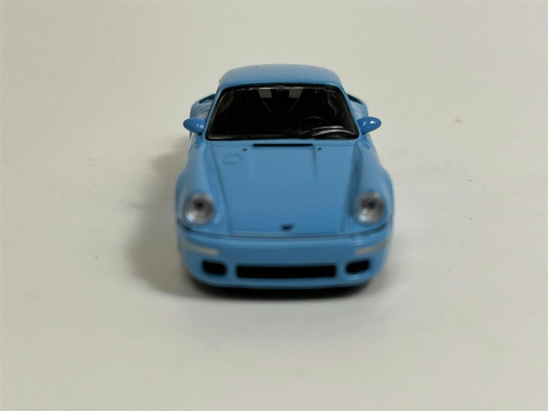 Mini GT RUF CTR Anniversary Bayrisch Himmelblau LHD 1:64 Scale MGT00562L