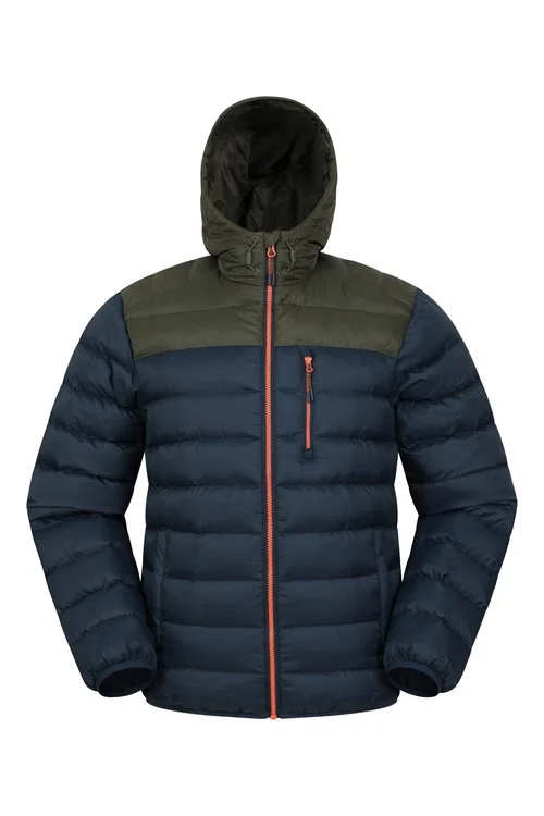 Mountain Warehouse Mens Link Padded Jacket - Khaki Green