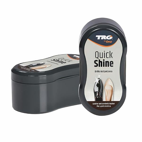 TRG Quick Shine Sponge Polish - Instant Application All-in-One for Leather