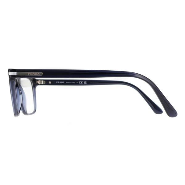 Prada Glasses Frames PR14WV 08Q1O1 Blue Crystal Men