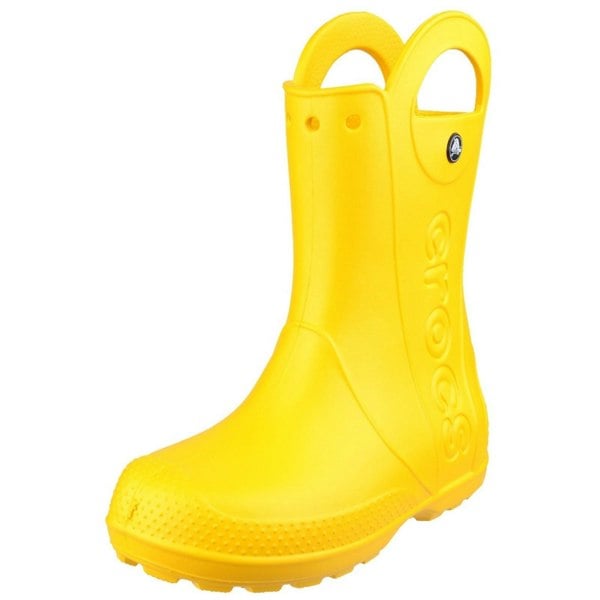 Crocs Handle It Rain Thermoplastic Yellow Wellington Boots
