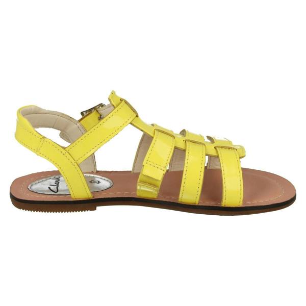Clarks Girls Clarks Flat Summer Gladiator Sandals Loni Joy