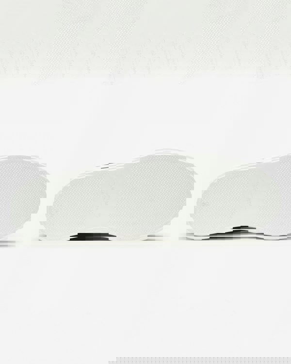 Oliver Sweeney Almada Mens Perforated Leather Trainers - Navy