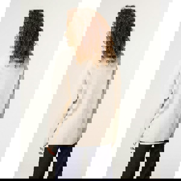 Blue Vanilla Button Shoulder Jumper