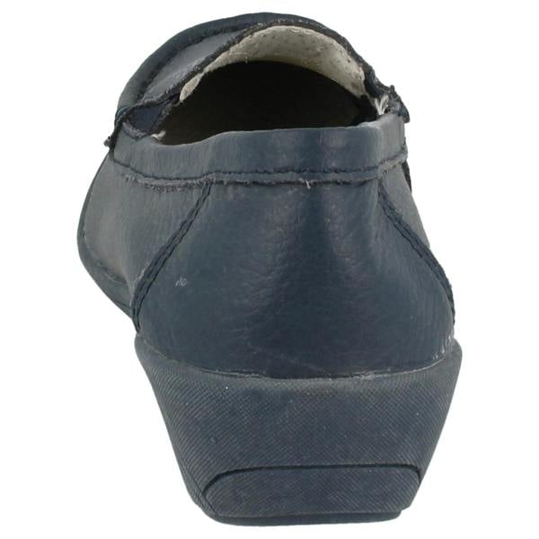 Eaze Ladies Eaze Low Wedge Casual Shoes