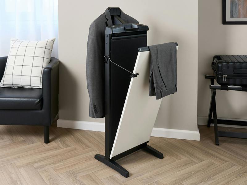 Corby 7700 Trouser Press in White & Black - UK Plug