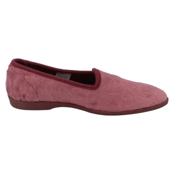 Spot On Ladies Spot On Flat Casual Slipper Shoes