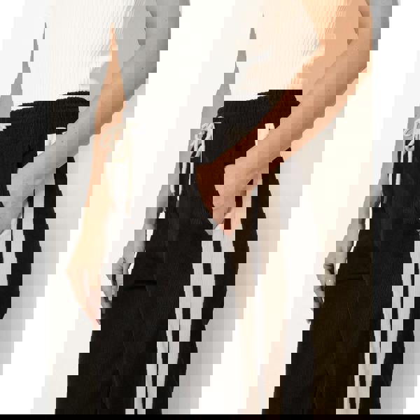 Blue Vanilla Corduroy Side Stripes Trousers