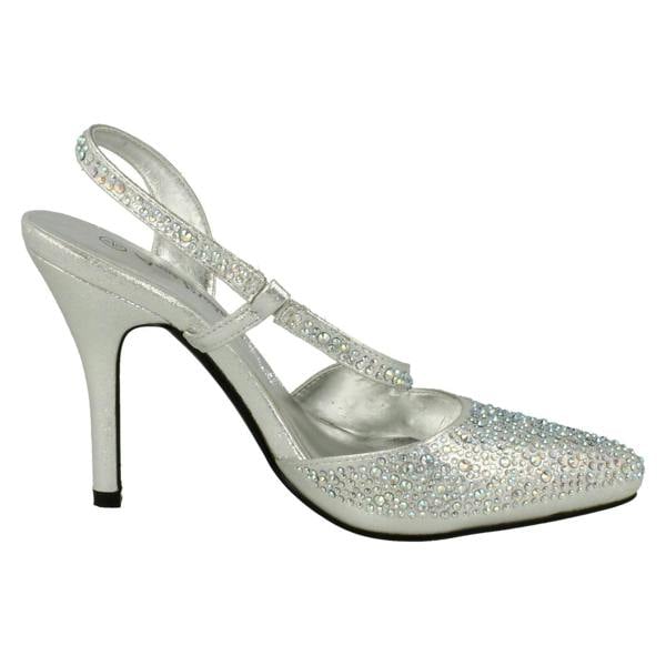 Anne Michelle Ladies Anne Michelle Sling Back Evening Shoes