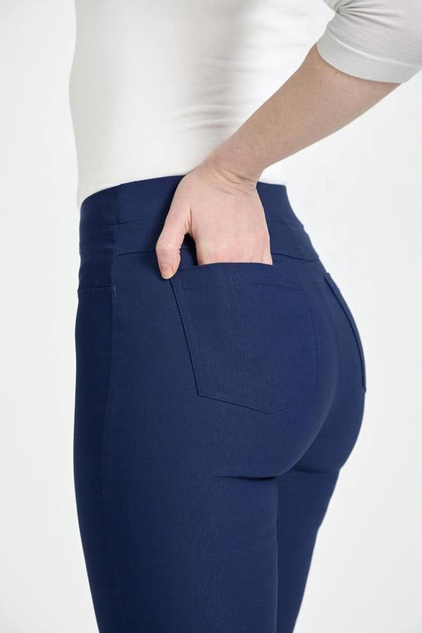 Mudflower Eyelet Detailed Bengaline Stretch Trousers