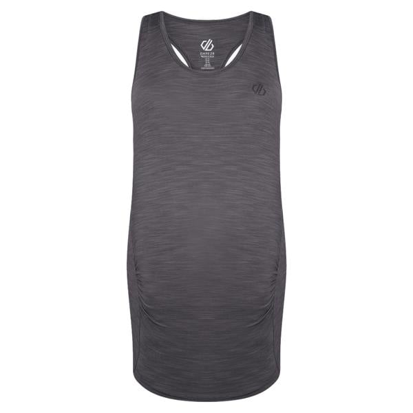 Dare 2B Womens/Ladies Modernize Maternity Tank Top - Ebony Grey - 