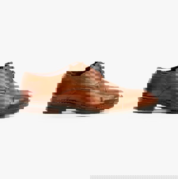 Silver Street London RUFUS Mens Derby Shoes Brown